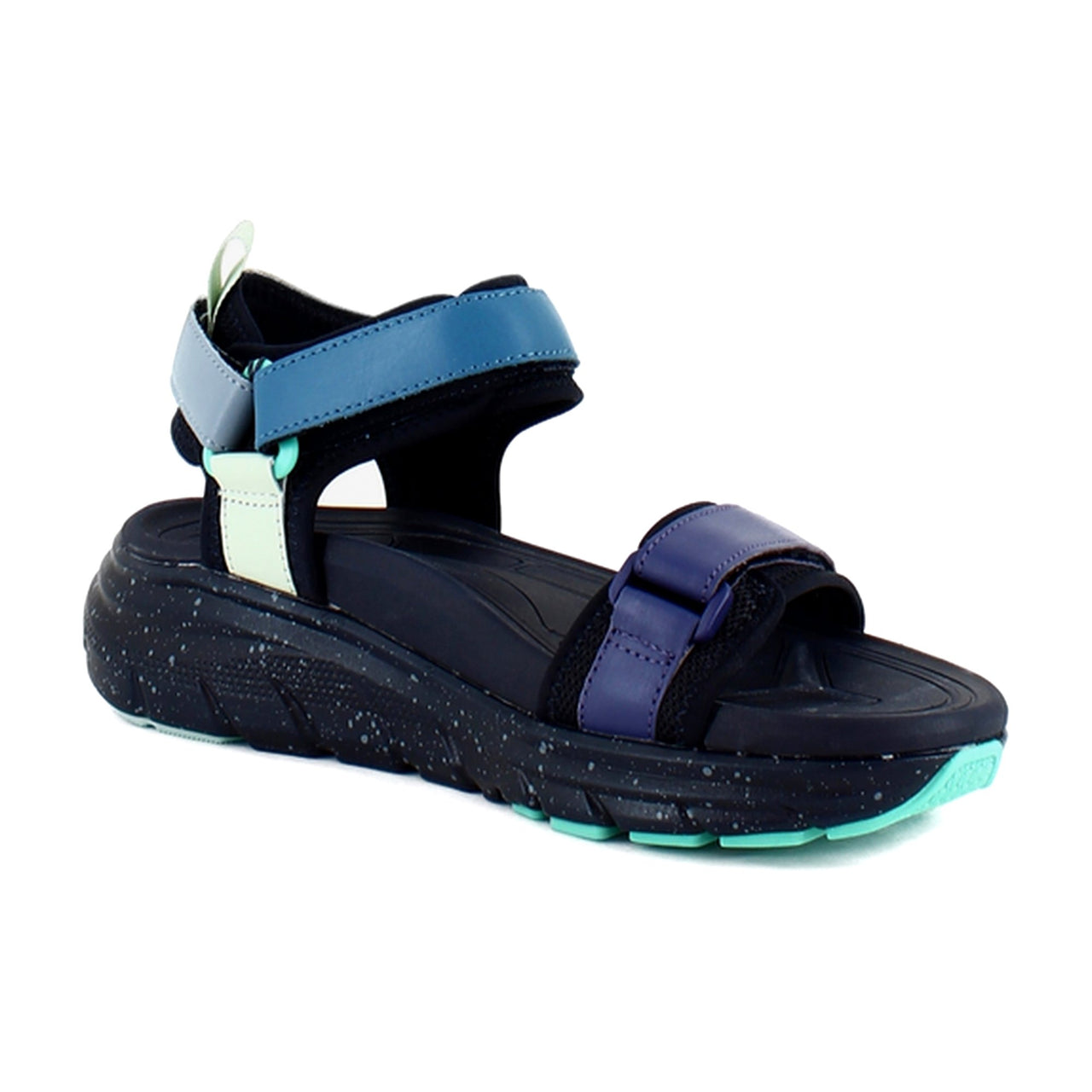 Navy Blazer Multi Leather