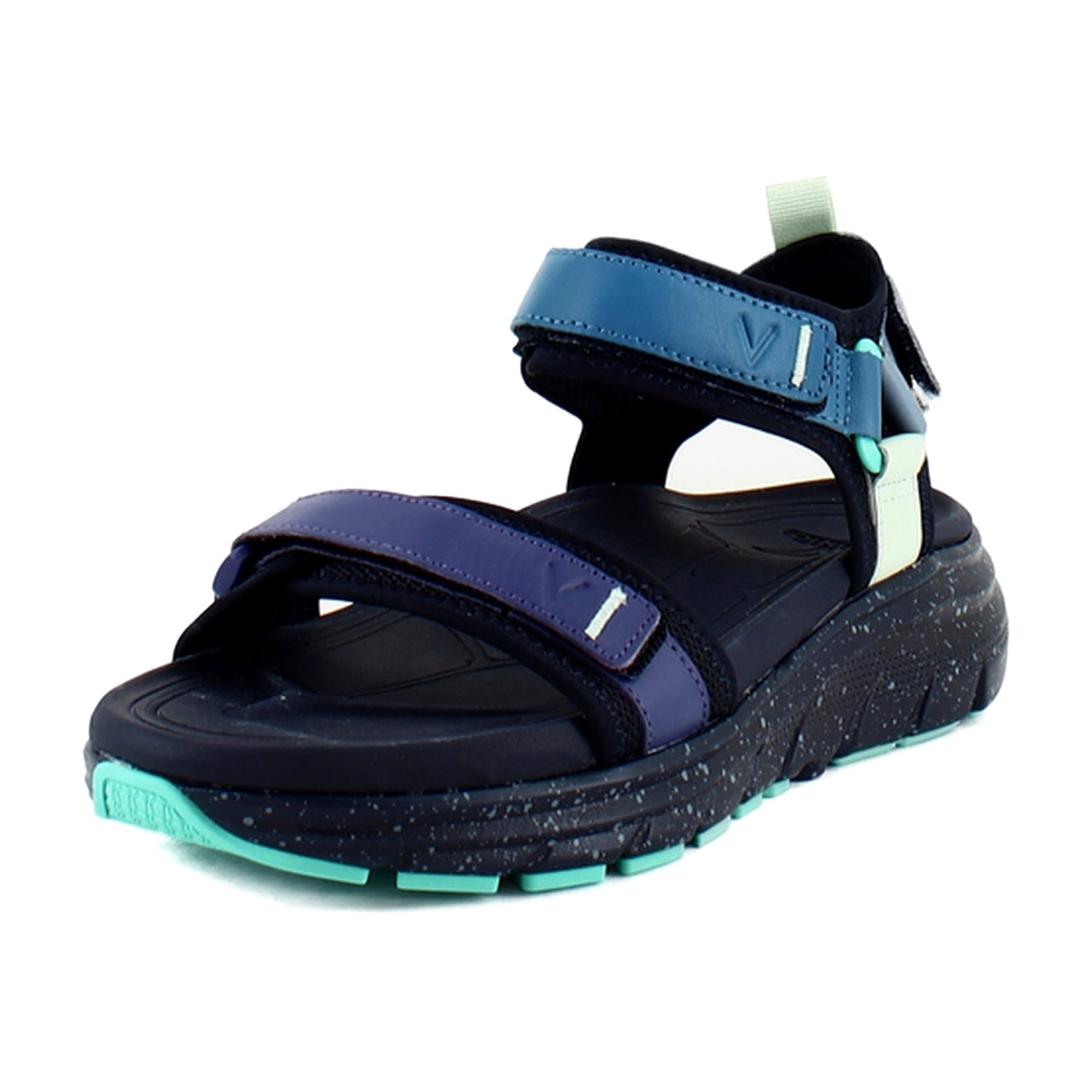 Navy Blazer Multi Leather