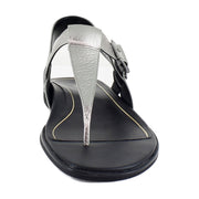 Pewter Metallic Leather