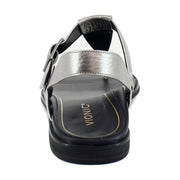 Pewter Metallic Leather