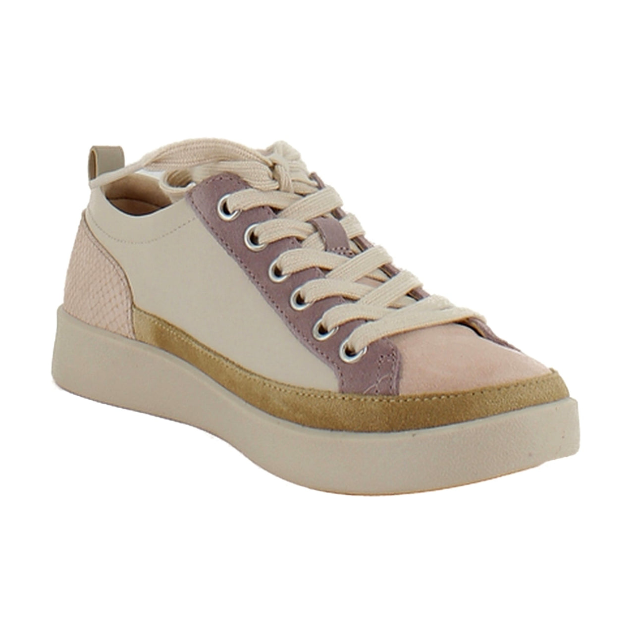 Parchment/Cameo Rose Leather