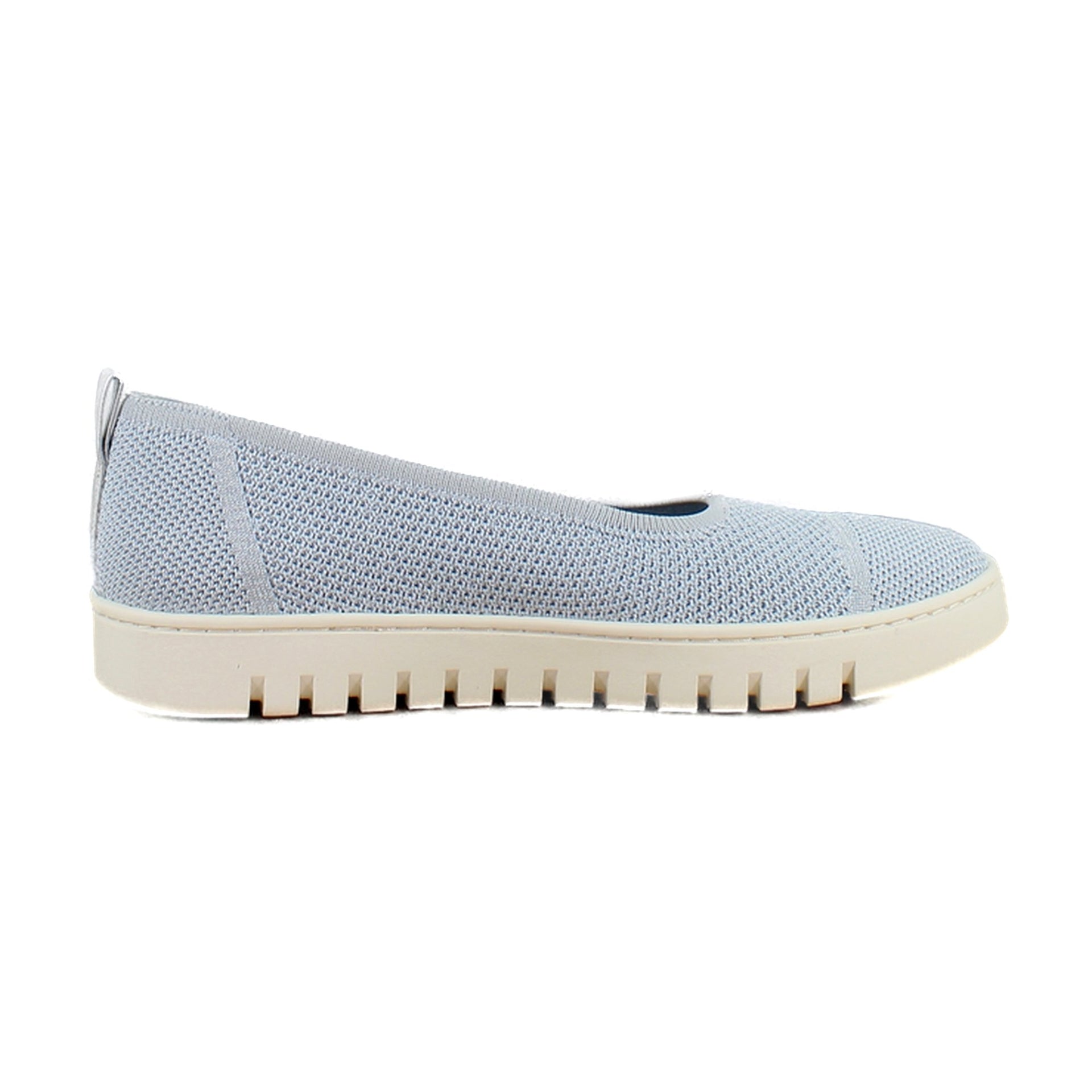 Blue Mist/Silver Knit Fabric