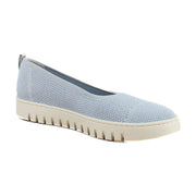 Blue Mist/Silver Knit Fabric