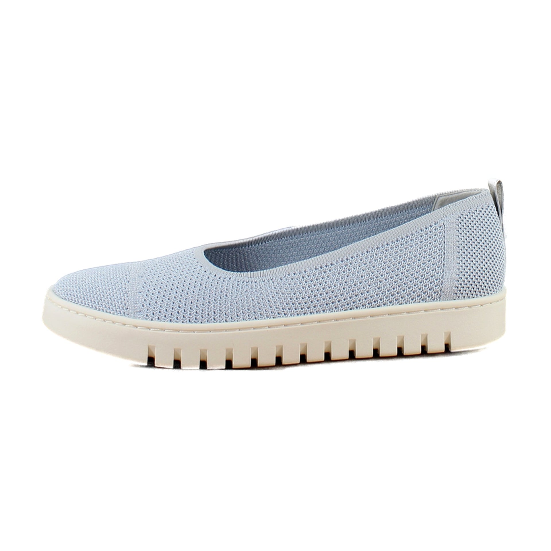 Blue Mist/Silver Knit Fabric