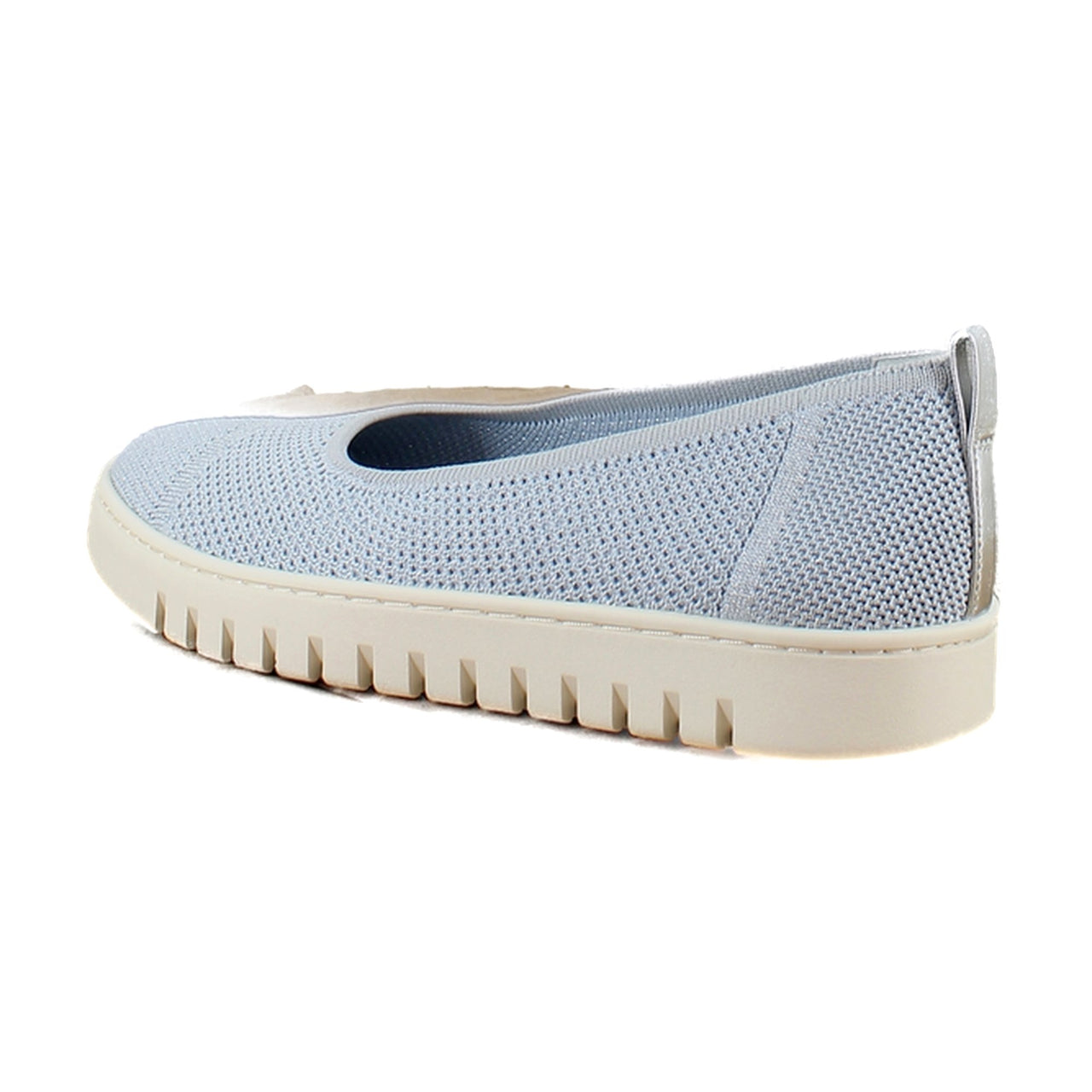 Blue Mist/Silver Knit Fabric