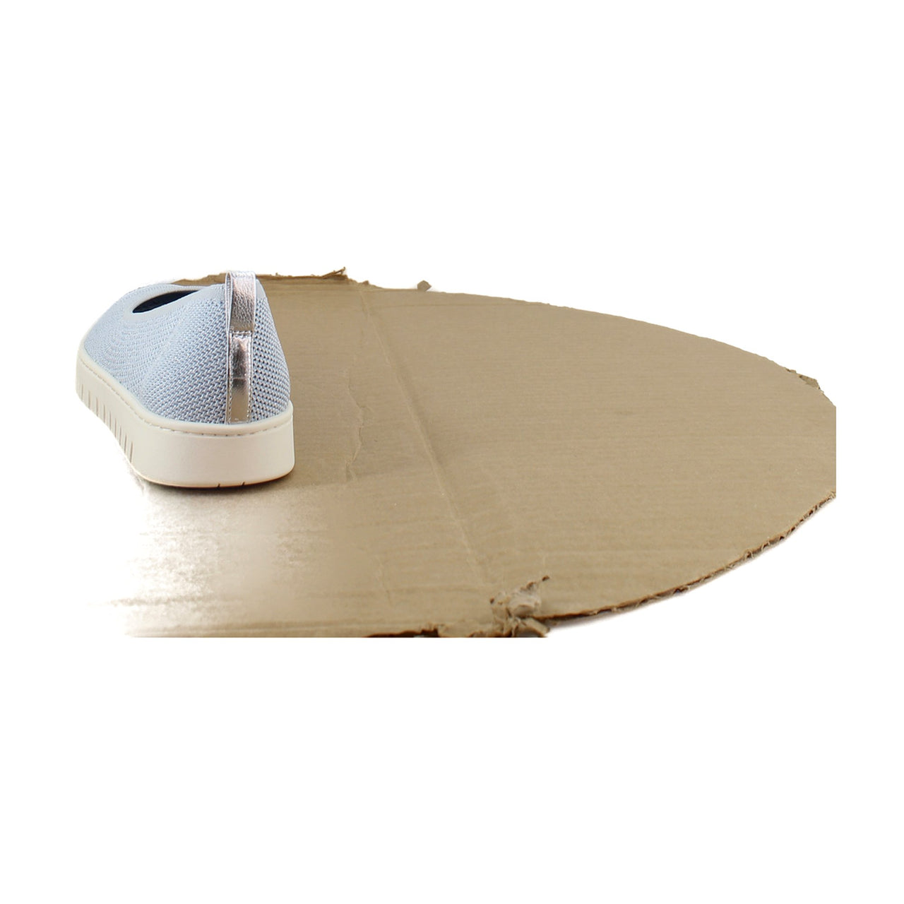 Blue Mist/Silver Knit Fabric