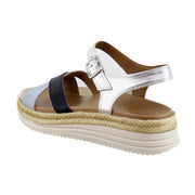 Navy Multi Leather