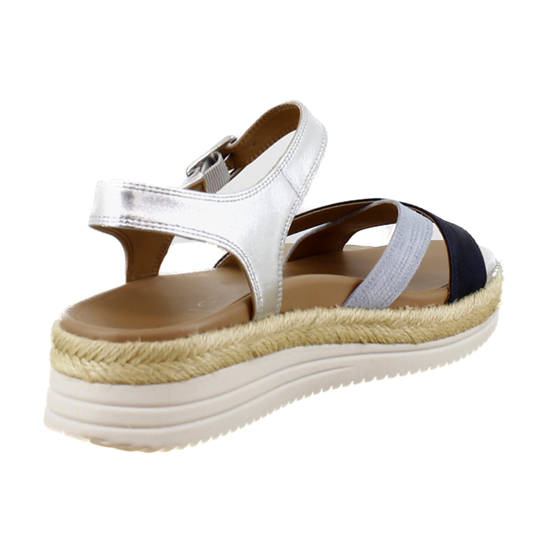 Navy Multi Leather
