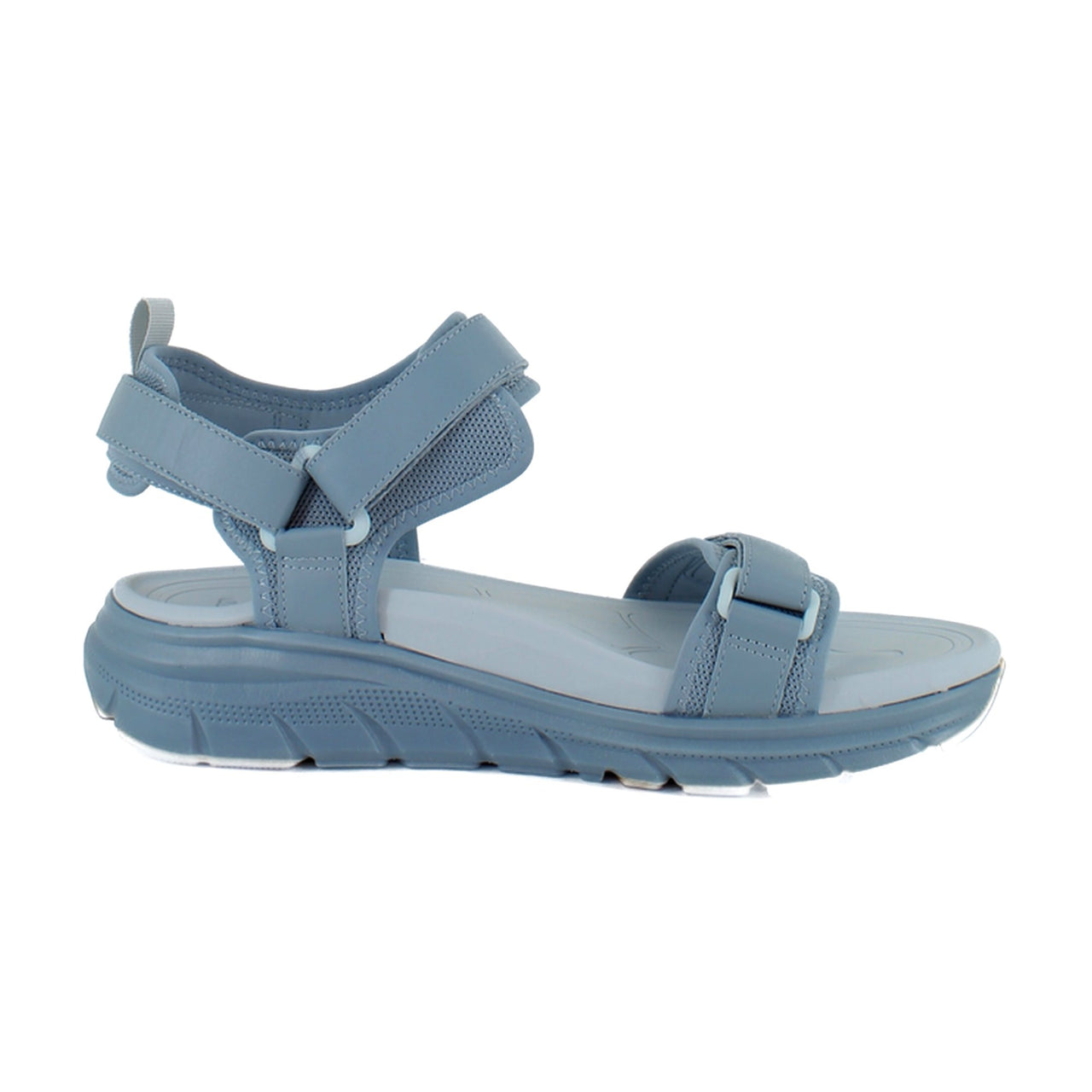 Vintage Blue Haze Leather & Mesh