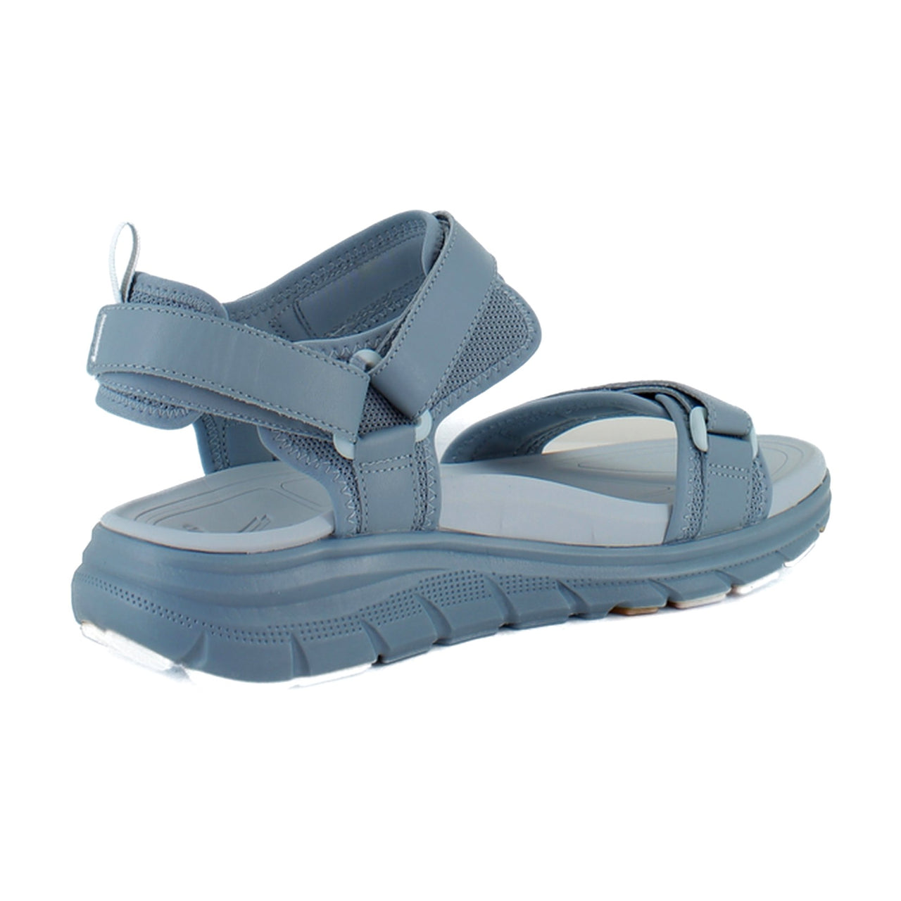 Vintage Blue Haze Leather & Mesh