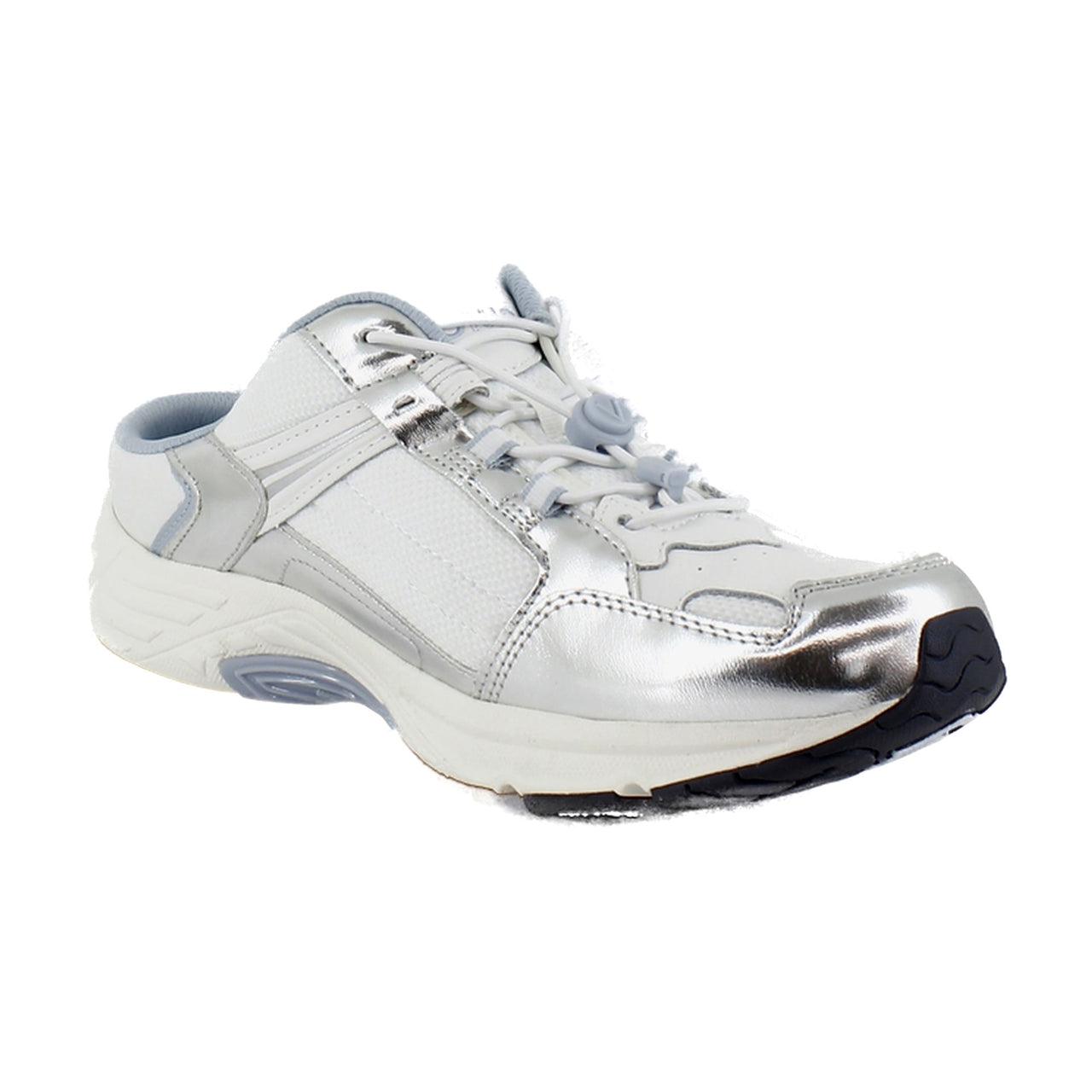 White Silver Leather