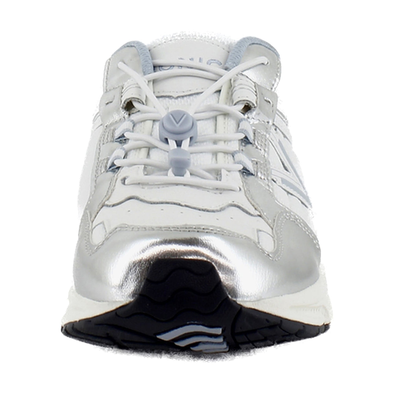 White Silver Leather