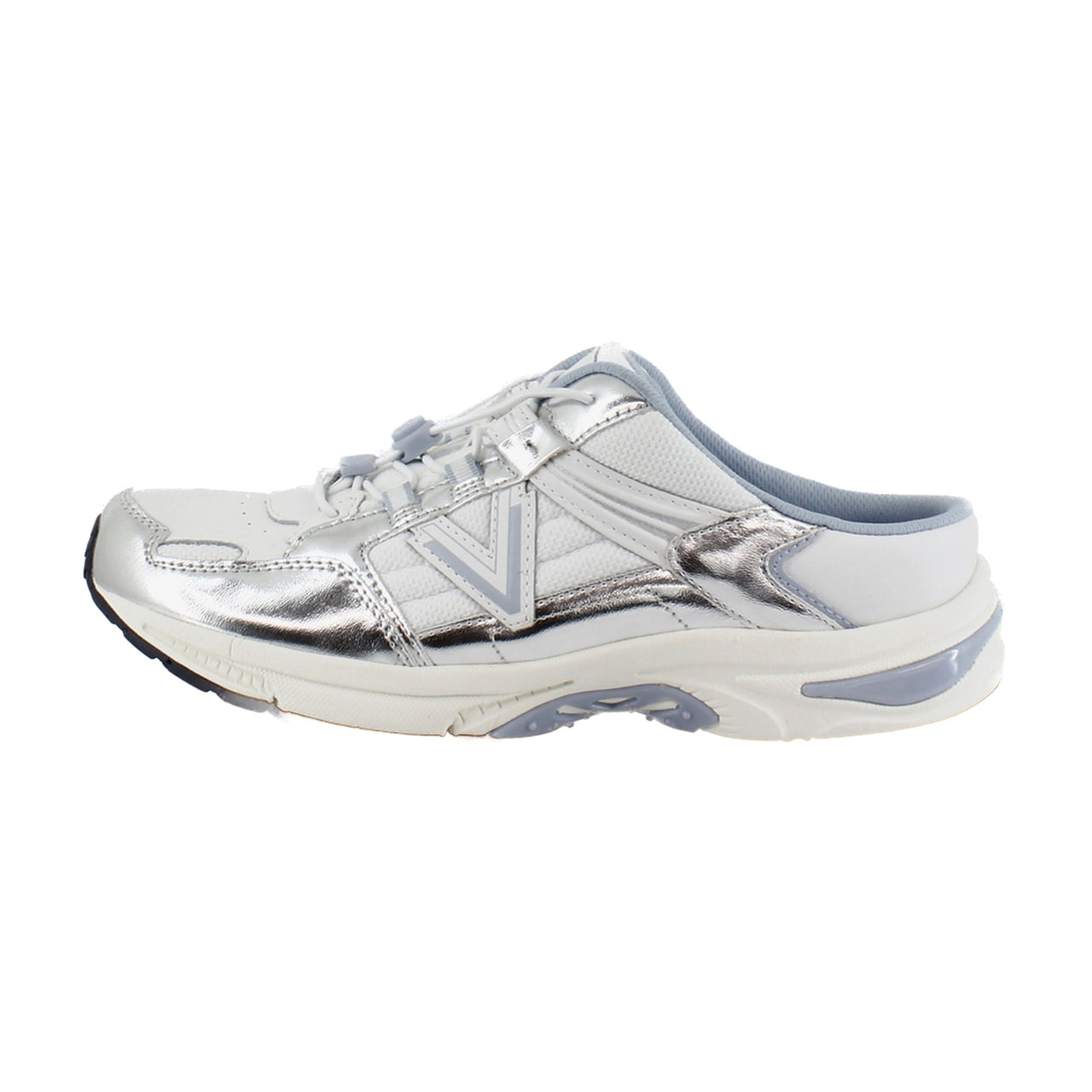 White Silver Leather