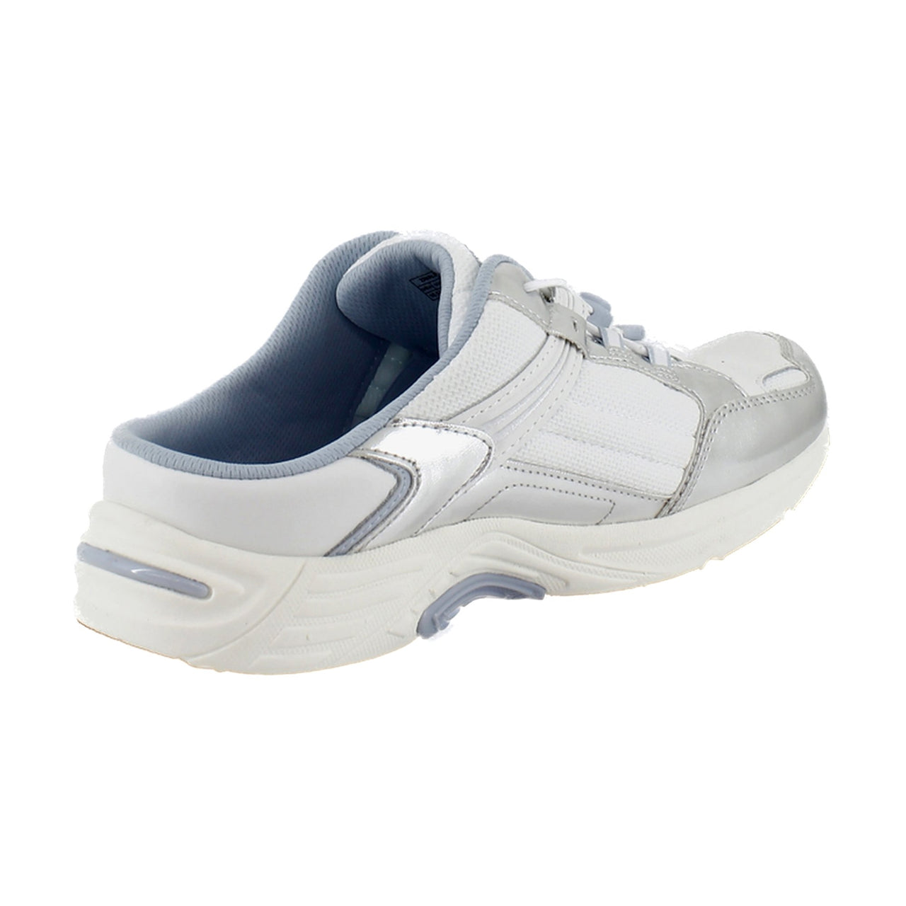 White Silver Leather