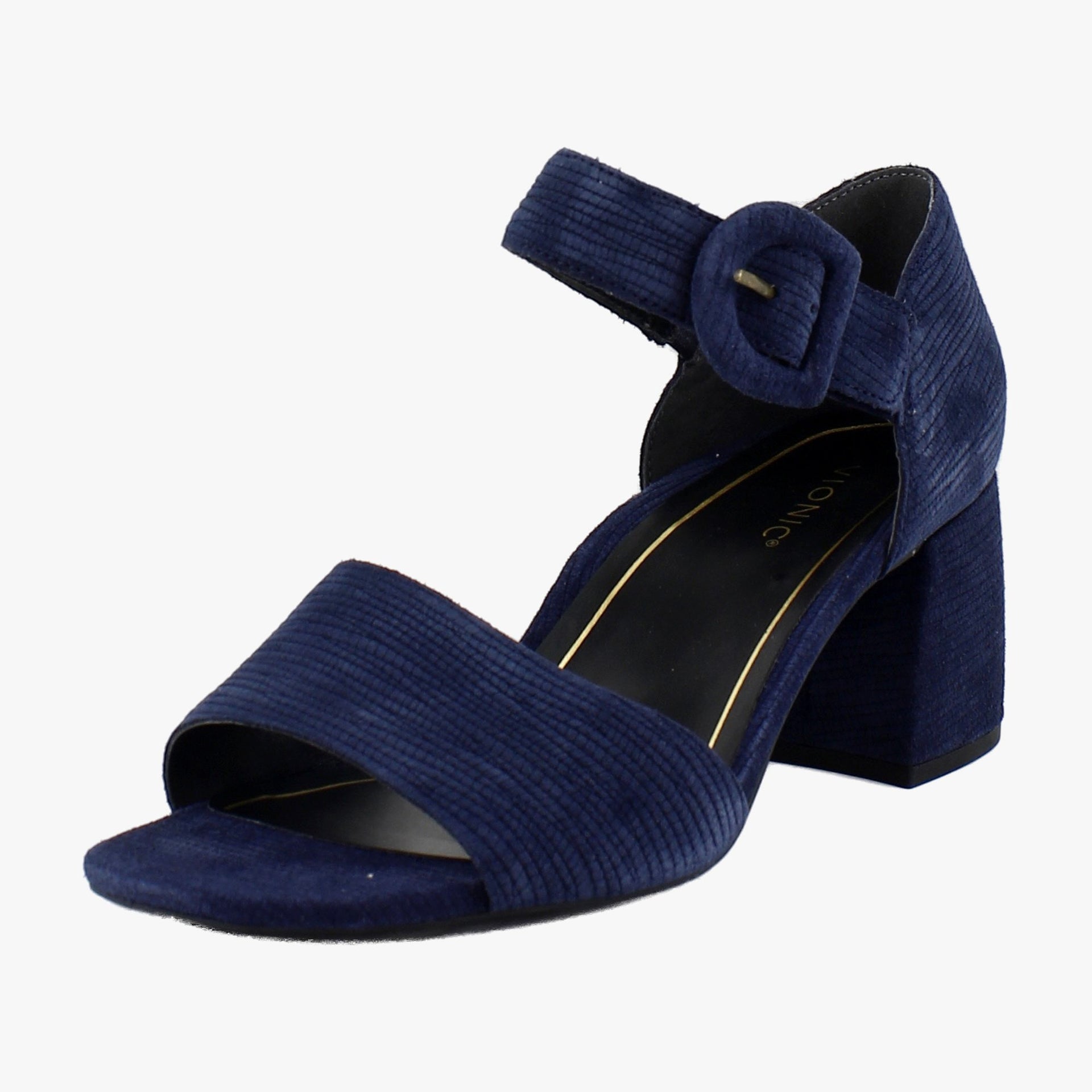 Navy Blazer Suede