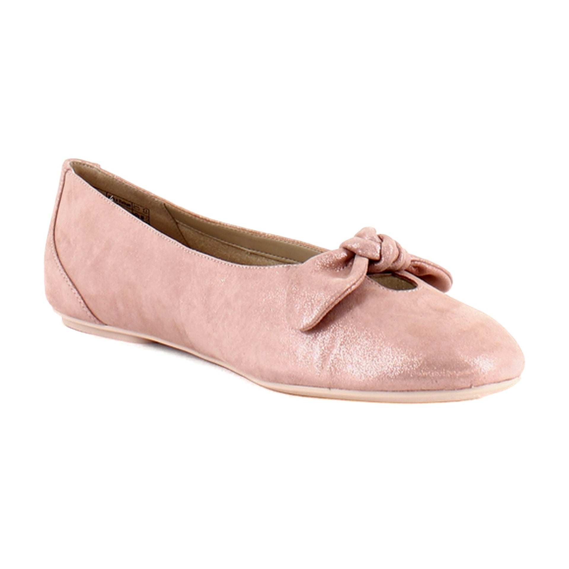 Cinder Rose Metallic Leather