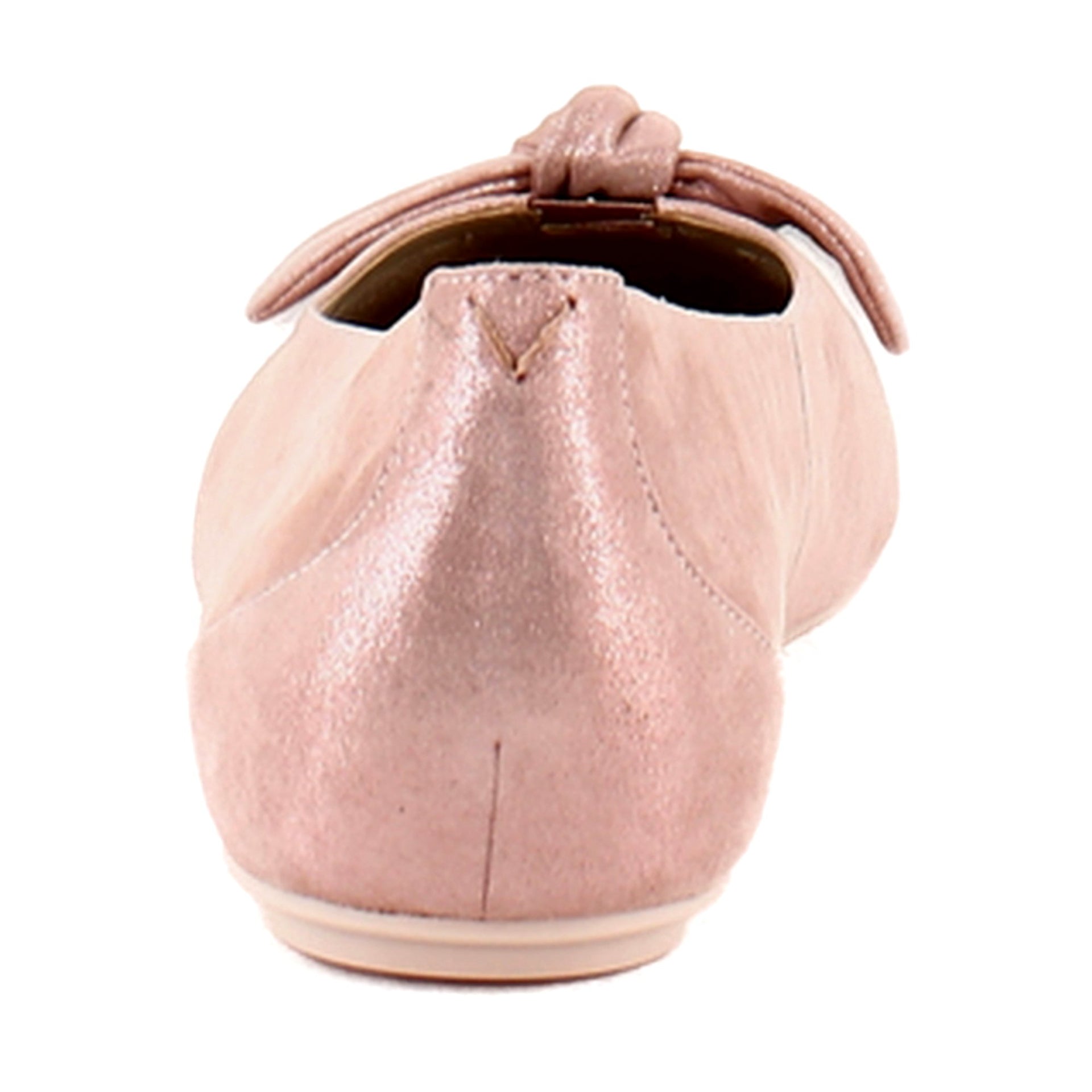 Cinder Rose Metallic Leather