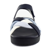 Navy Multi Leather