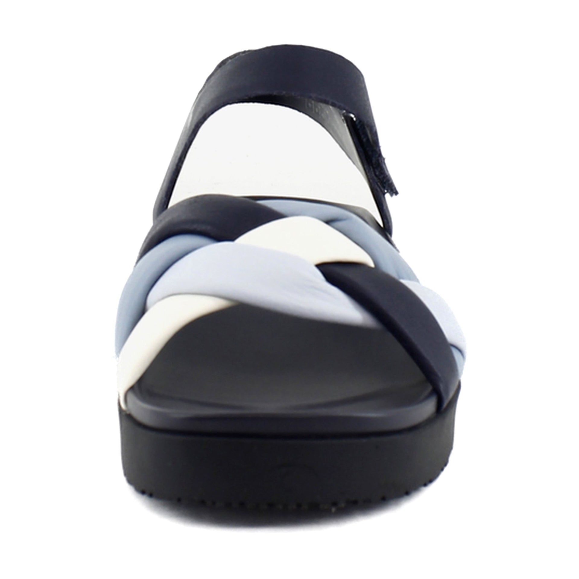 Navy Multi Leather