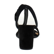 Black Waxed Suede