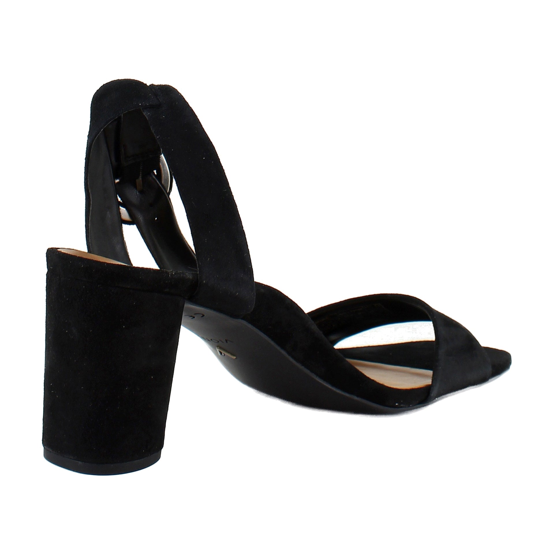 Black Waxed Suede