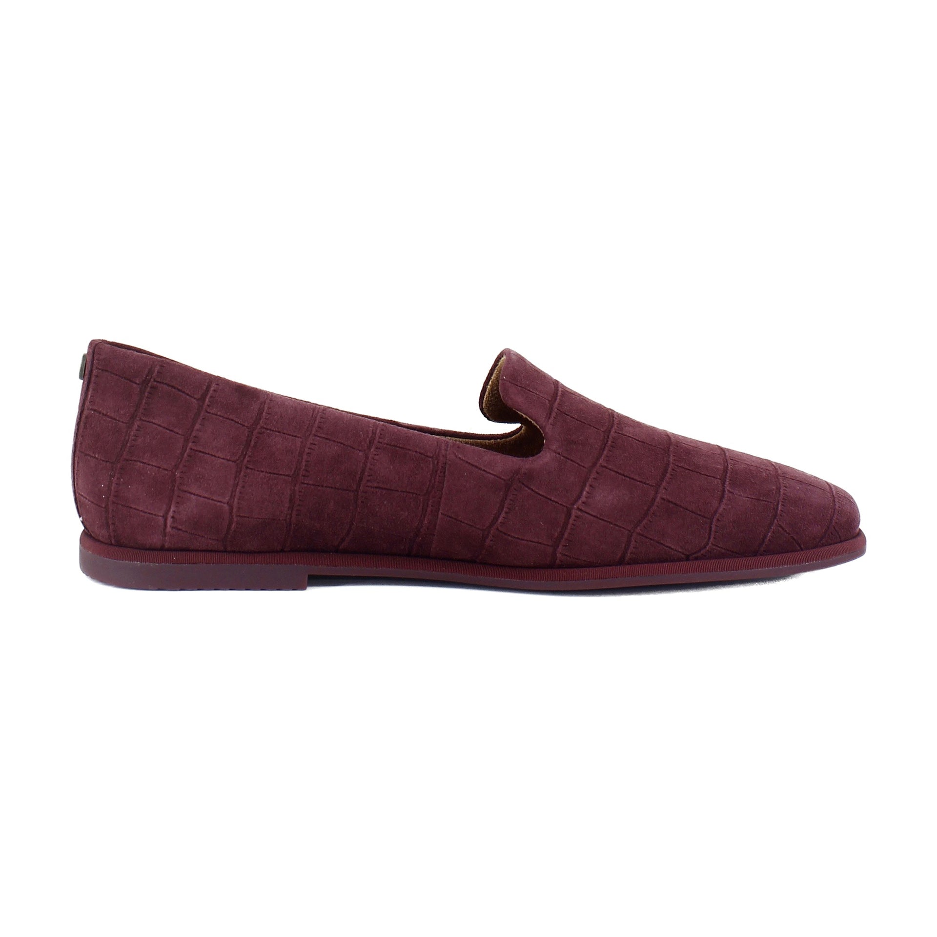 Cherry Jubilee Suede Leather