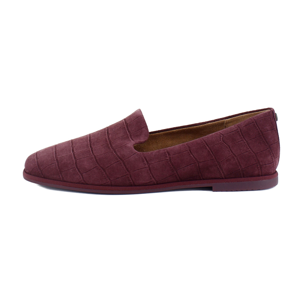 Cherry Jubilee Suede Leather
