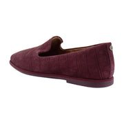 Cherry Jubilee Suede Leather