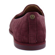 Cherry Jubilee Suede Leather