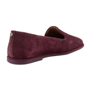 Cherry Jubilee Suede Leather