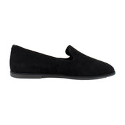 Black Suede Leather