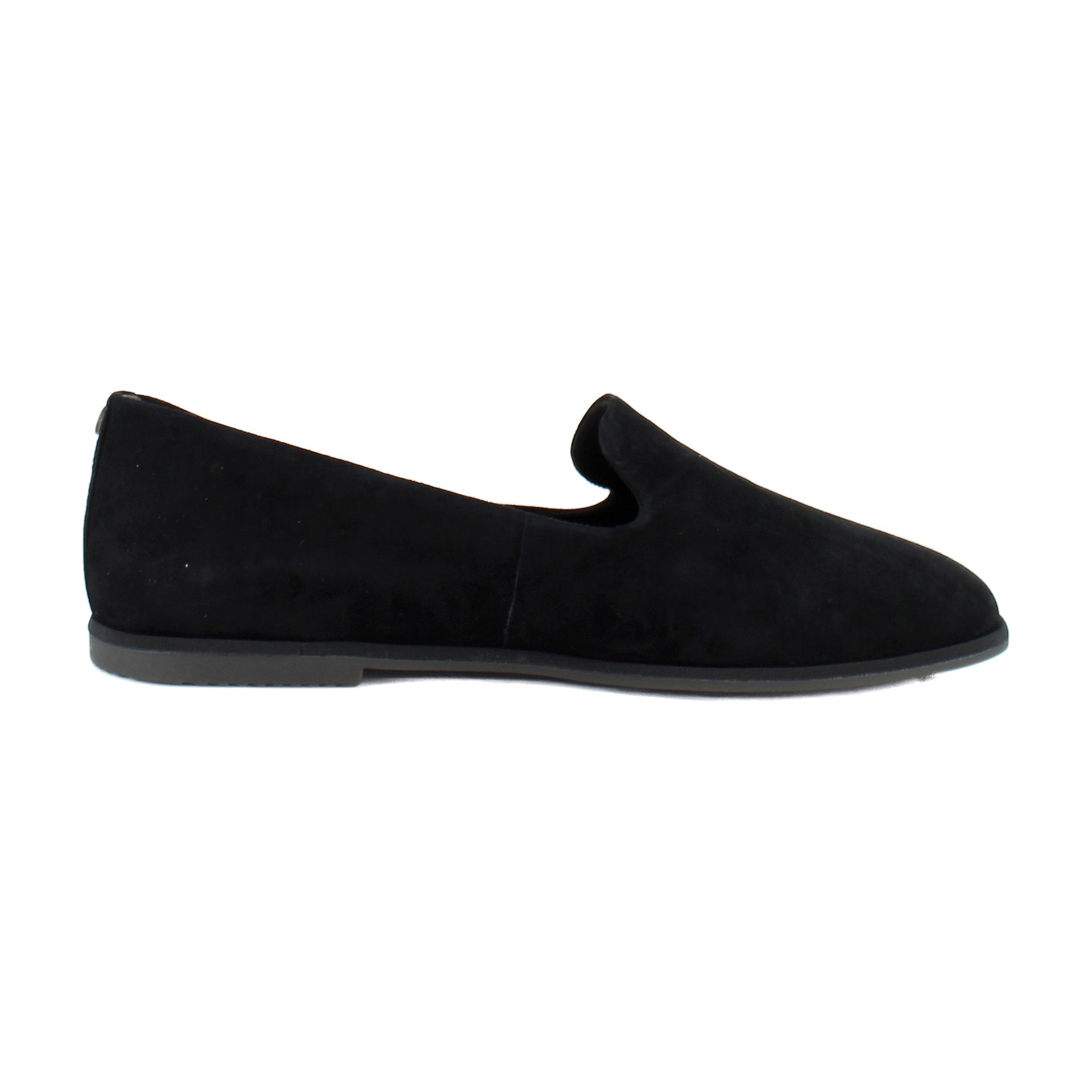 Black Suede Leather