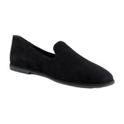 Black Suede Leather