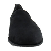 Black Suede Leather