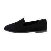 Black Suede Leather