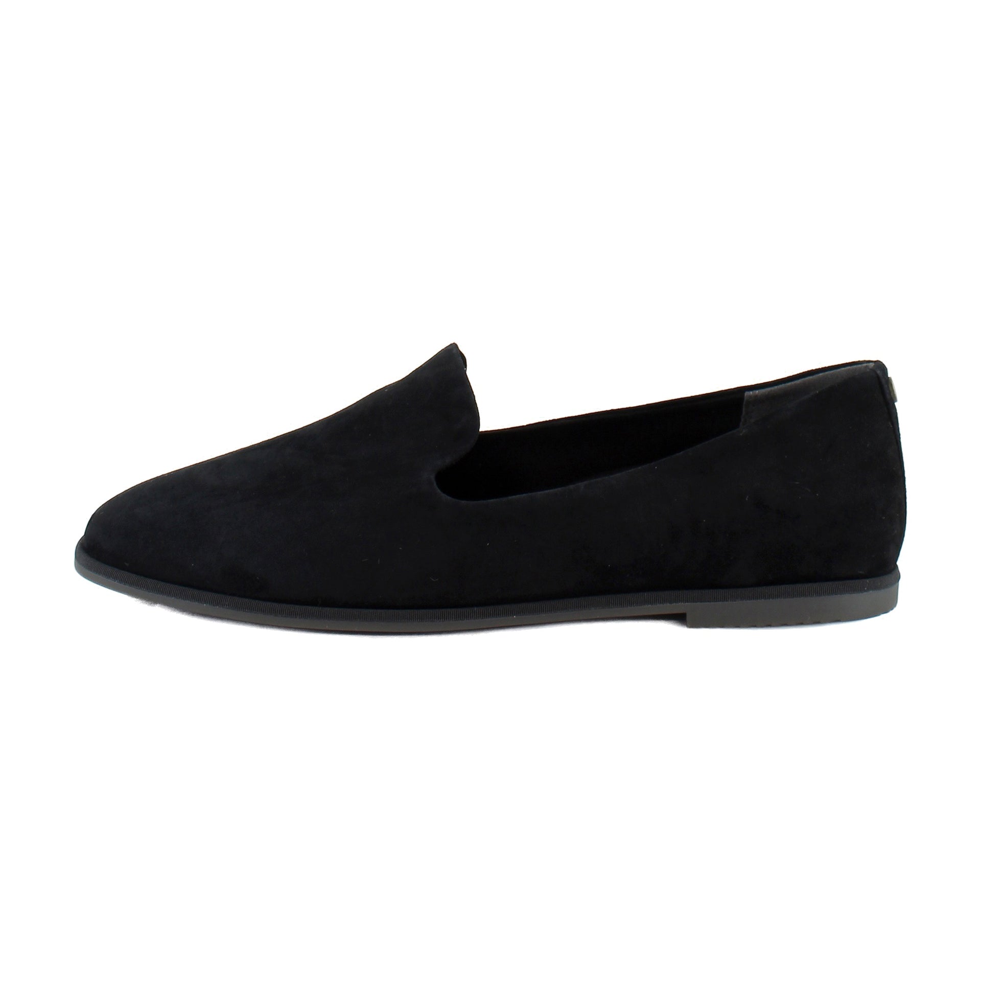 Black Suede Leather