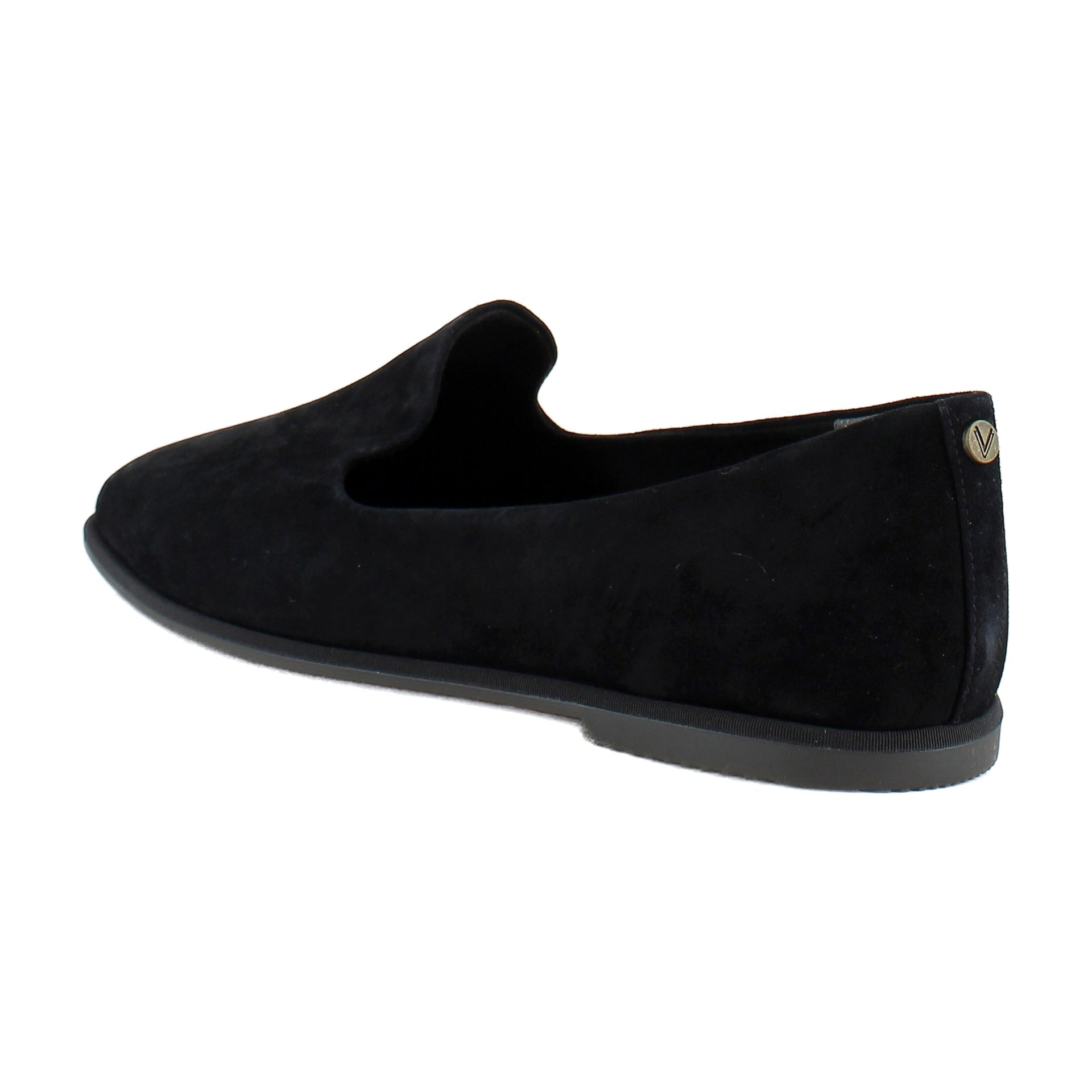 Black Suede Leather