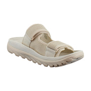 Parchment Metallic Knit/Suede