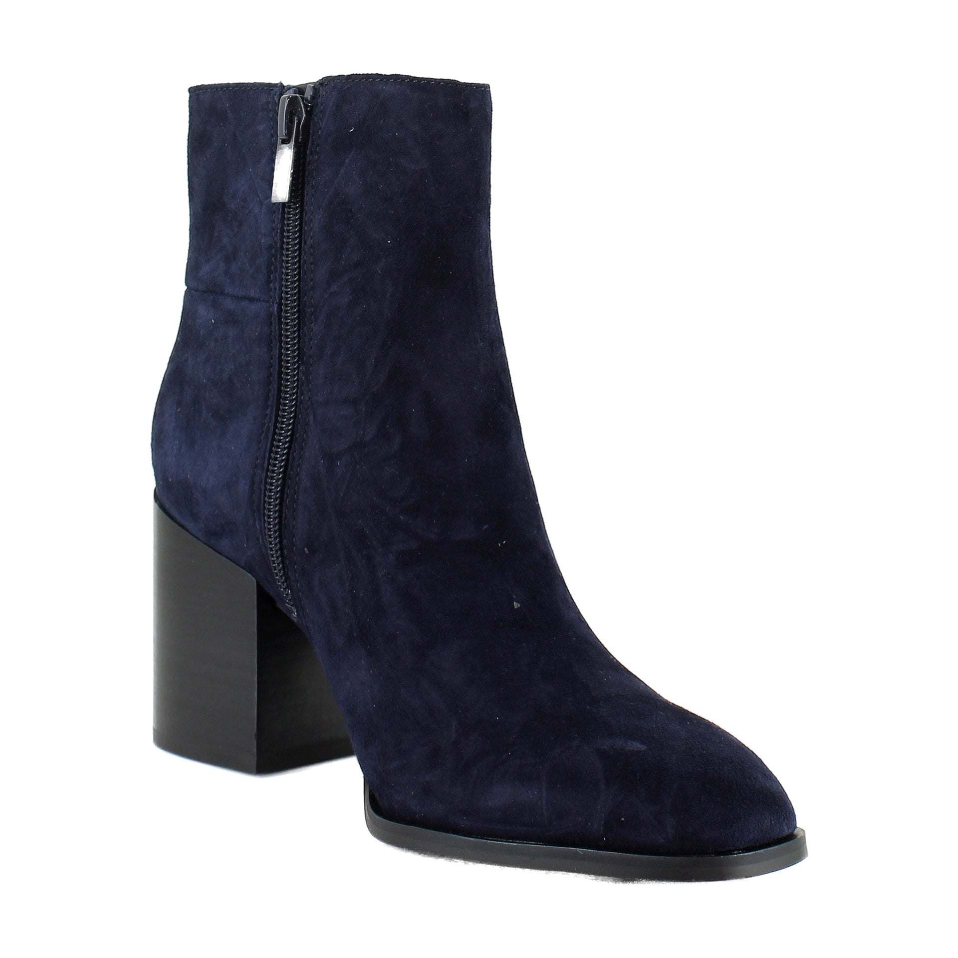 Navy Blazer Suede