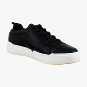 Black Woolen Suede