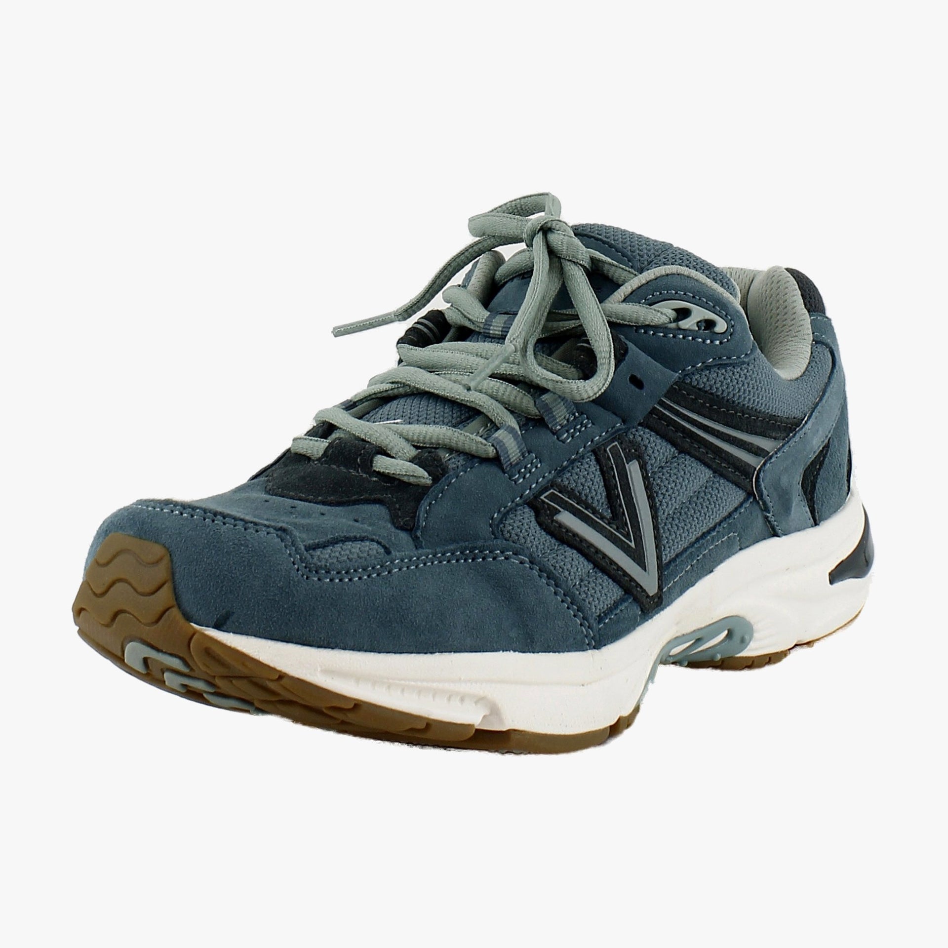 Bodega Blue Suede Leather