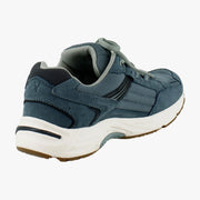 Bodega Blue Suede Leather