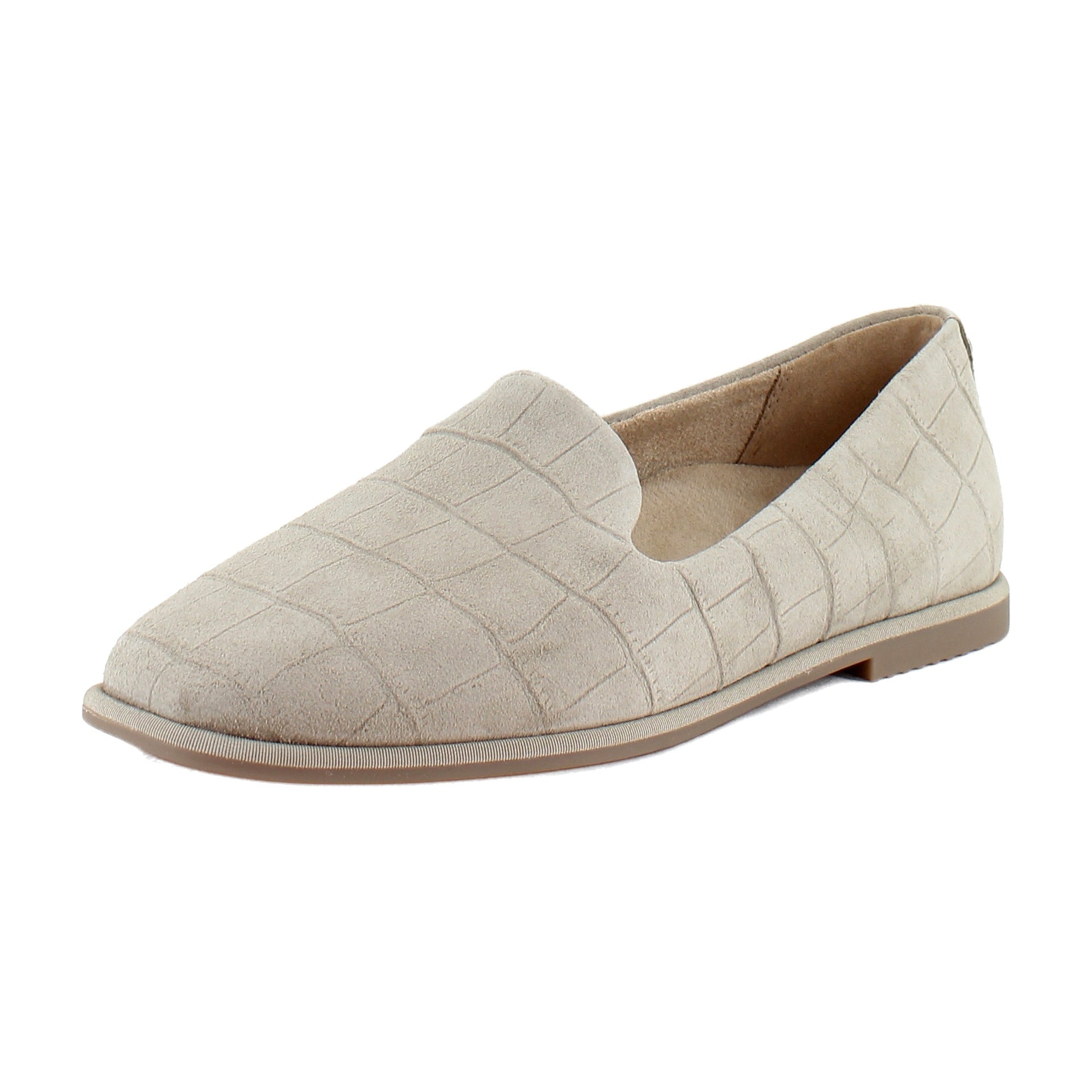 Cobblestone Suede Leather