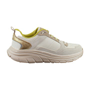 Ivory Metallic Leather