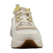 Ivory Metallic Leather