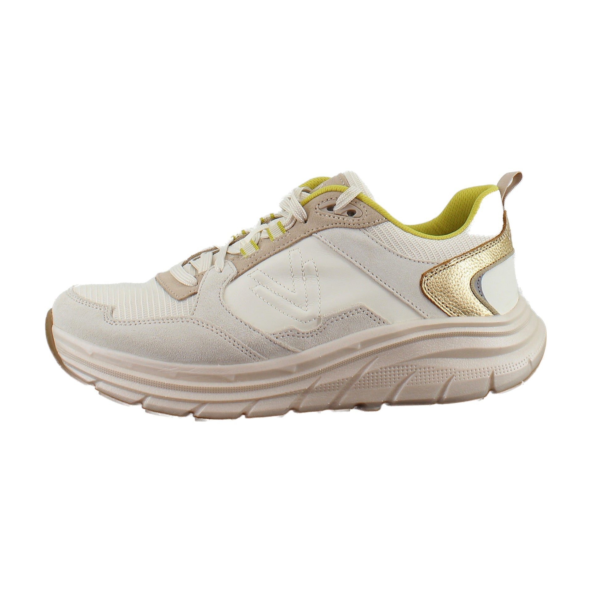 Ivory Metallic Leather