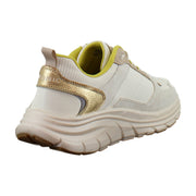 Ivory Metallic Leather