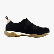 Black Suede/Leather