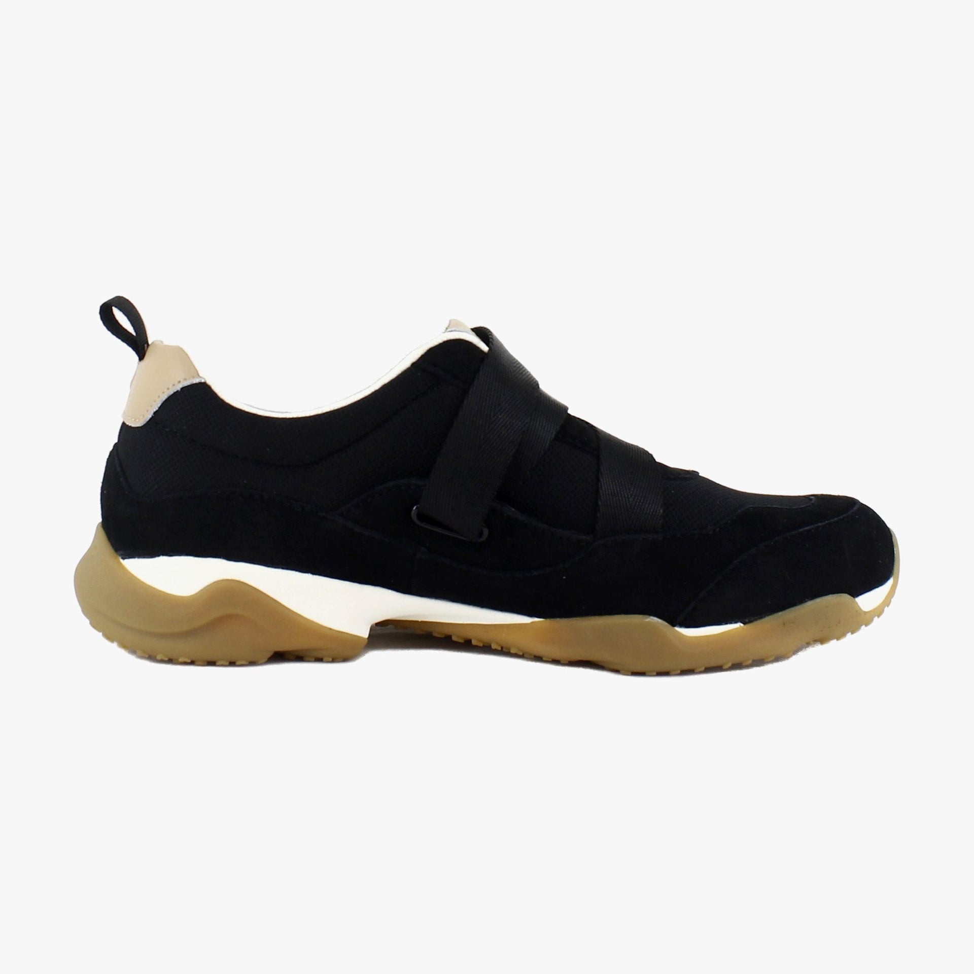 Black Suede/Leather