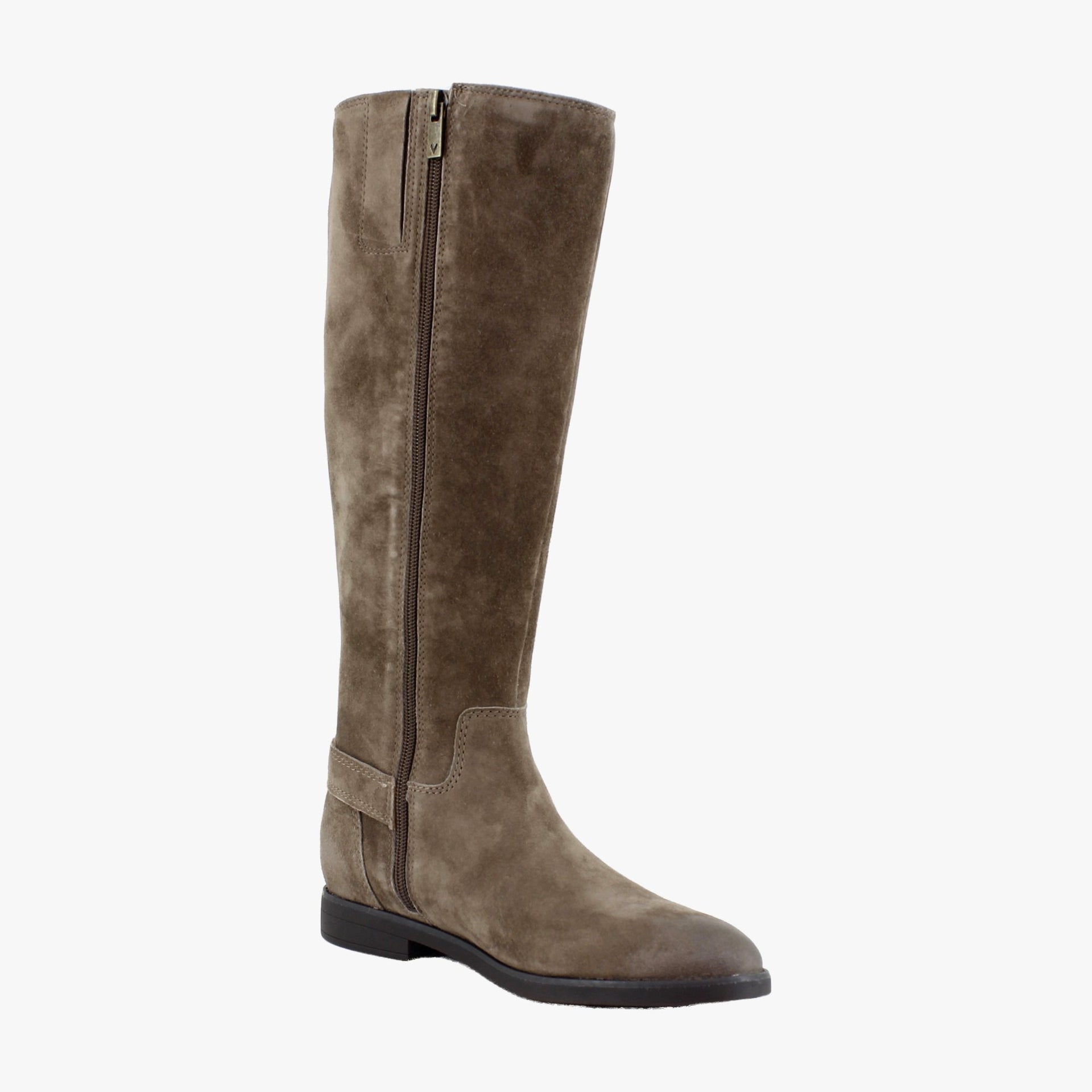 Driftwood Waxed Suede